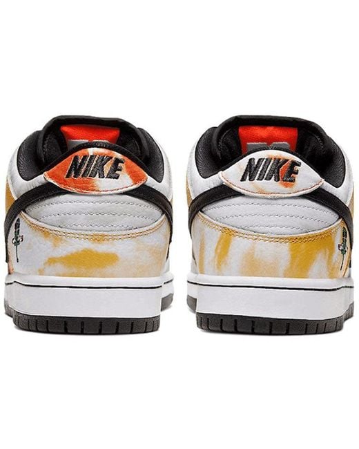 Nike Air Jordan Dunk Sb Low 'tie-dye Raygun - White' for men