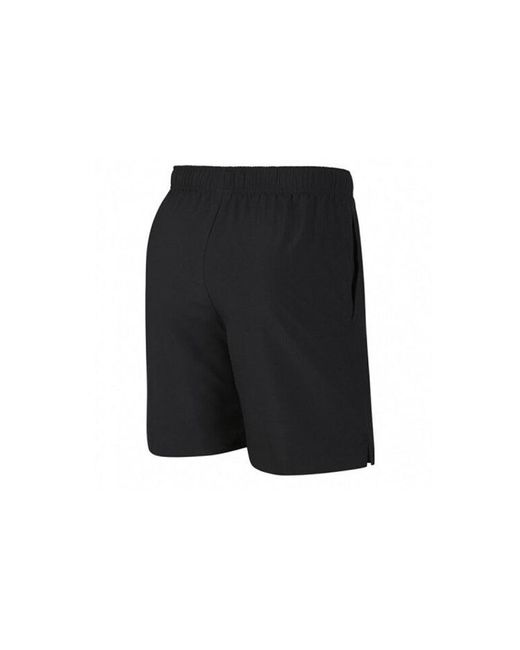 Nike Black Large Swoosh Sports Shorts for men