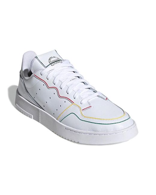 Adidas White Supercourt 'Cloud' for men