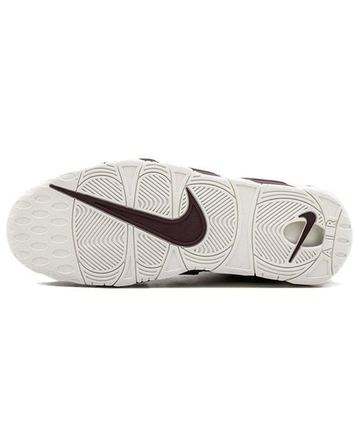 Nike Purple Air More Uptempo 'Bordeaux' for men
