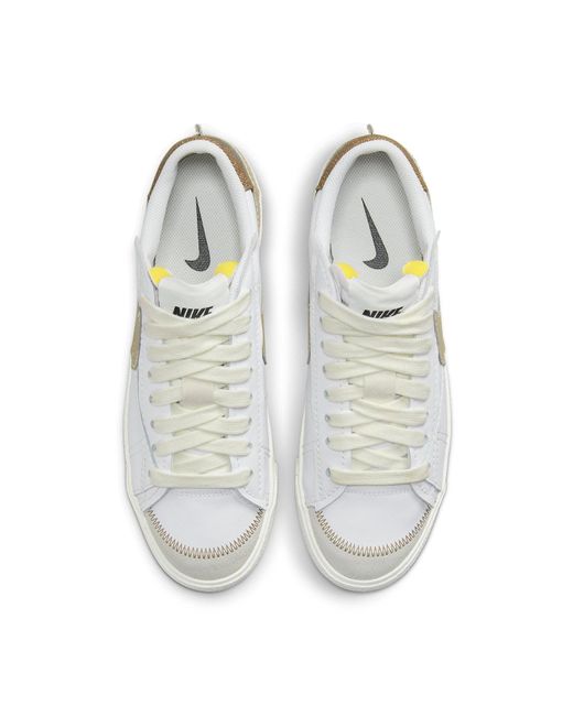 Nike White Blazer Low '77 Jumbo Khaki' for men