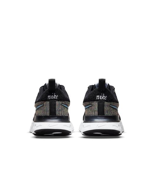 Nike Black React Infinity Run Flyknit 2 'Be True' for men