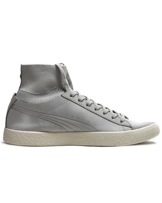 PUMA Gray Clyde Sock Select for men