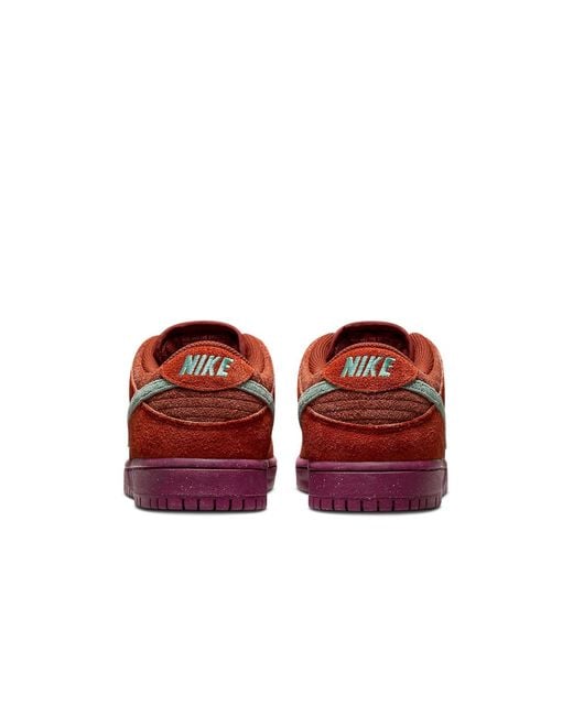 Nike Red Sb Dunk Low 'Mystic Rosewood' for men
