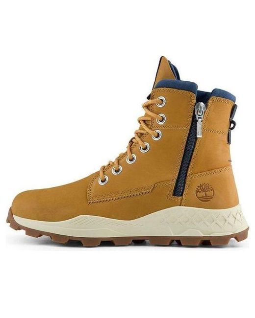 Timberland Brown Brooklyn Side Zip Wide-fit Boot for men