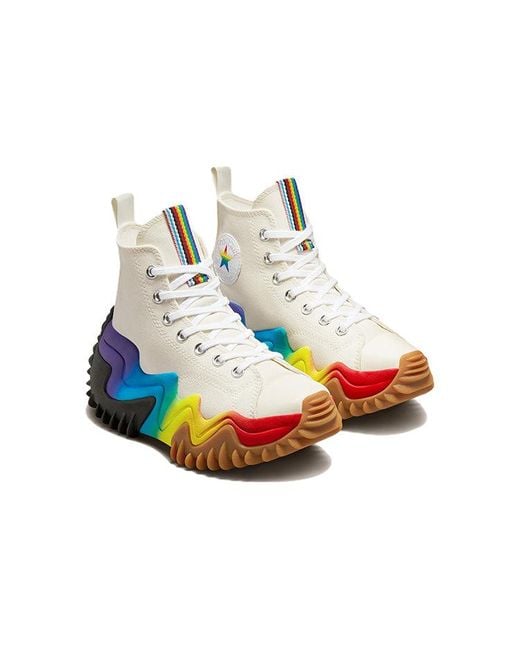 Converse Blue Run Star Motion Platform High for men