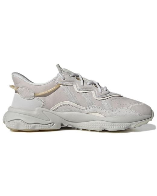 Adidas Gray Originals Ozweego Running Shoes for men