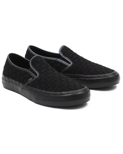 Vans Black Curren X Knost X Slip-On Sf for men