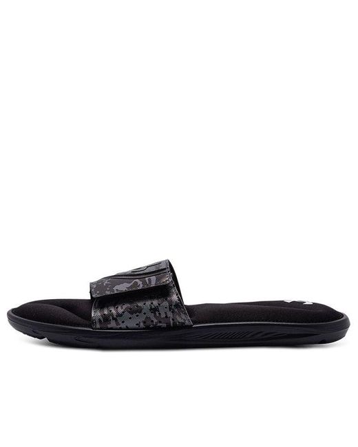 Under Armour Black Ignite 6 Graphic Strap for men