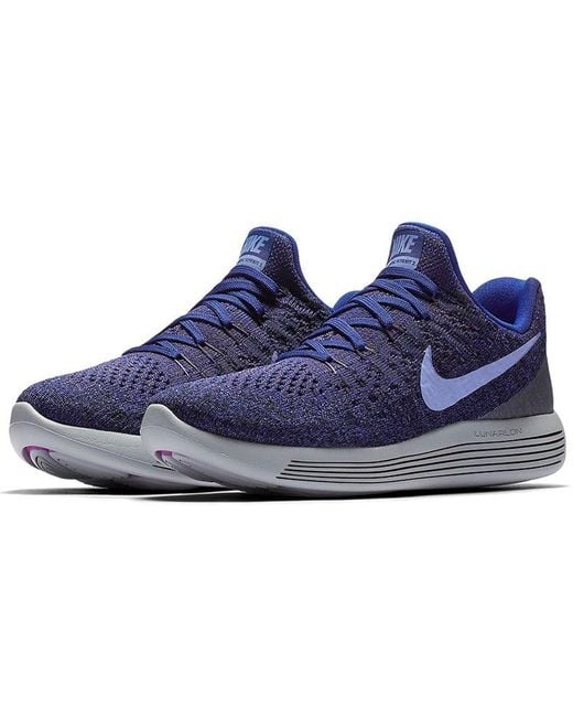 Nike Blue (Wmns) Lunarepic Low Flyknit 'Dark Raisin'