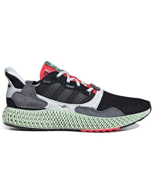Adidas Blue Zx 4000 Futurecraft 4D Onix' for men