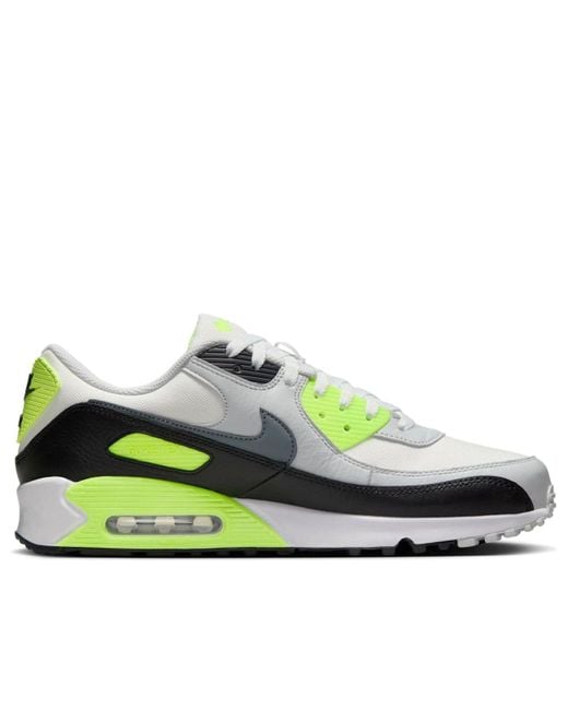 Nike Green Air Max 90 Shoes for men
