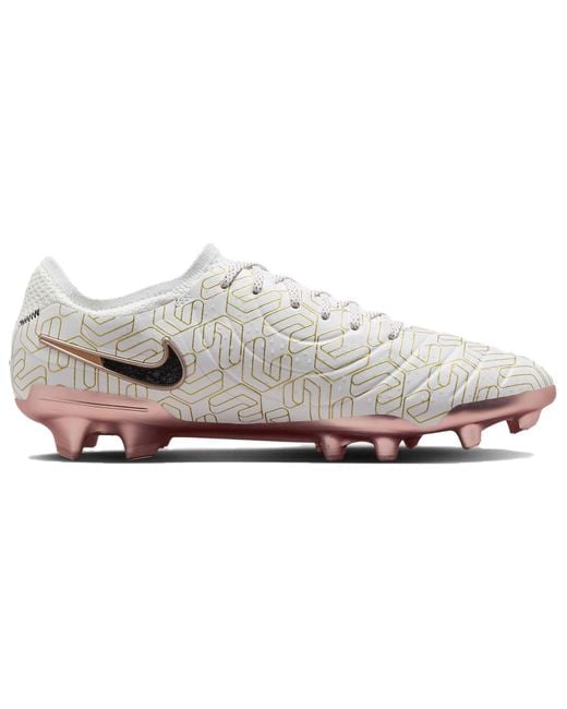 Nike White Tiempo Legend 10 Elite Fg 'United Golden Pack' for men