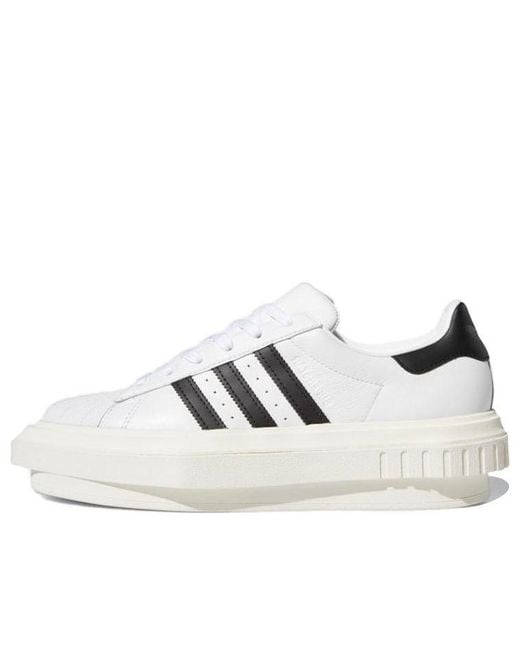 Adidas White (Wmns) Ivy Park X Superstar Platform 'Cloud'