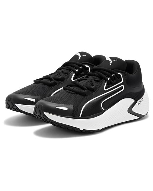 PUMA Black Softride Pro 'Coast for men