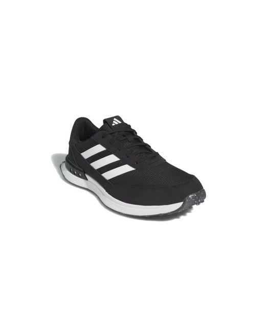 Adidas Black S2G Spikeless 24 Wide Golf Shoes for men