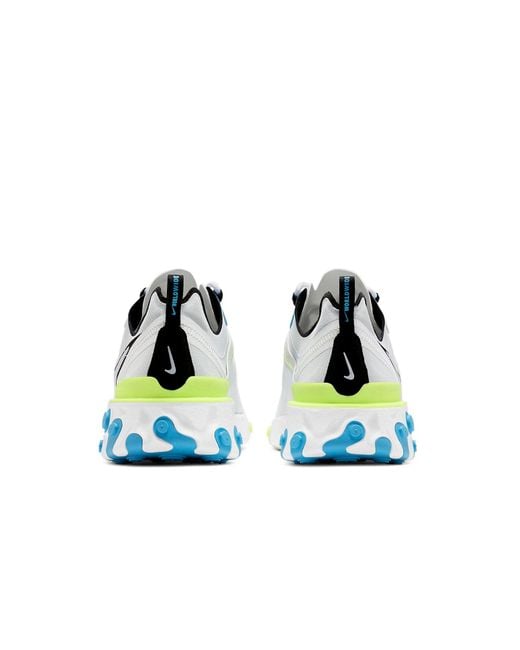 Nike Blue React Element 55 Fury Volt' for men