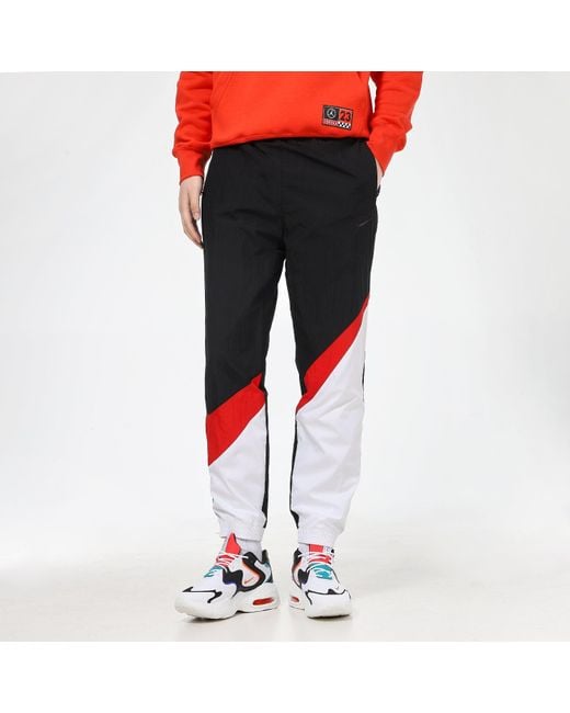 Nike Black As Sportswear Hbr Pant Wvn Stmt Logo for men