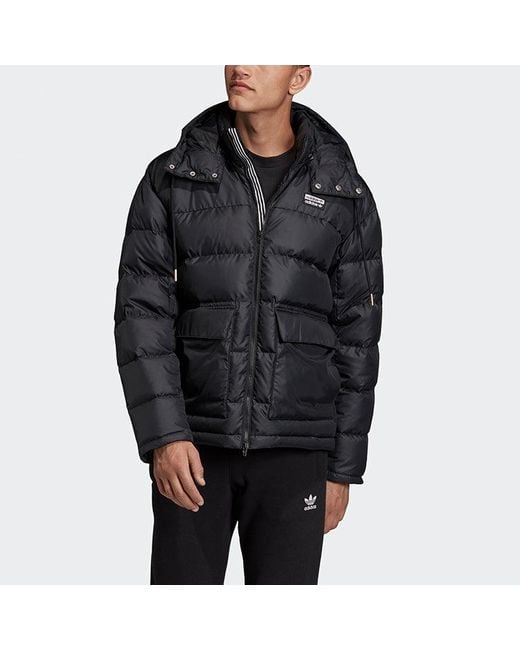 Adidas Black Originals R.Y.Vmid Down Jacket for men
