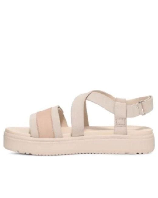 Ugg Pink Zayne Ankle Strap Ii Sandal 'Pale'