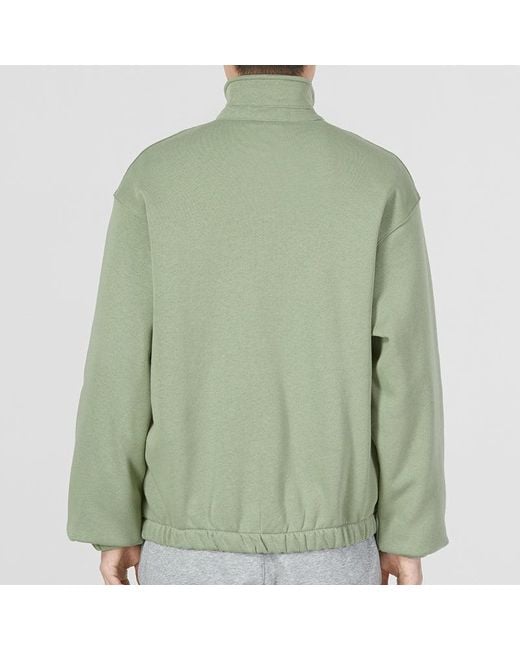 Nike Green Club Fleece Harrington Jacket for men
