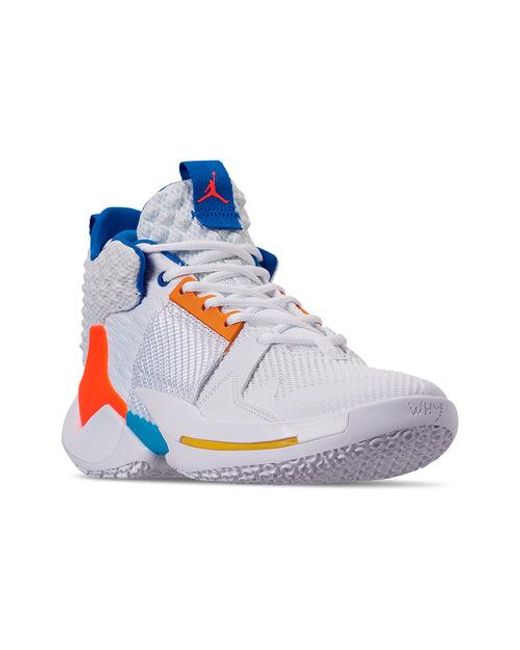 Nike Blue Jordan Why Not Zer0.2 Se Pf 'orange Pulse' for men