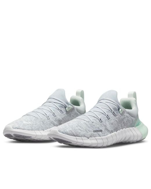 Nike Gray (Wmns) Free Rn 5.0 'Pure Platinum Mint Foam'