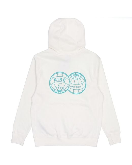 Nike White Cny Chinese New Year's Edition Logo Printing Knit Fleece for men