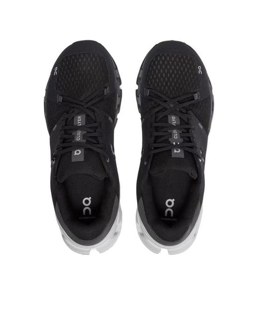 On Shoes Black Cloudflyer 4 Wide for men