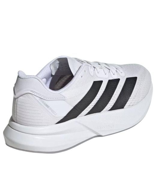 Adidas White Duramo Speed 2 for men