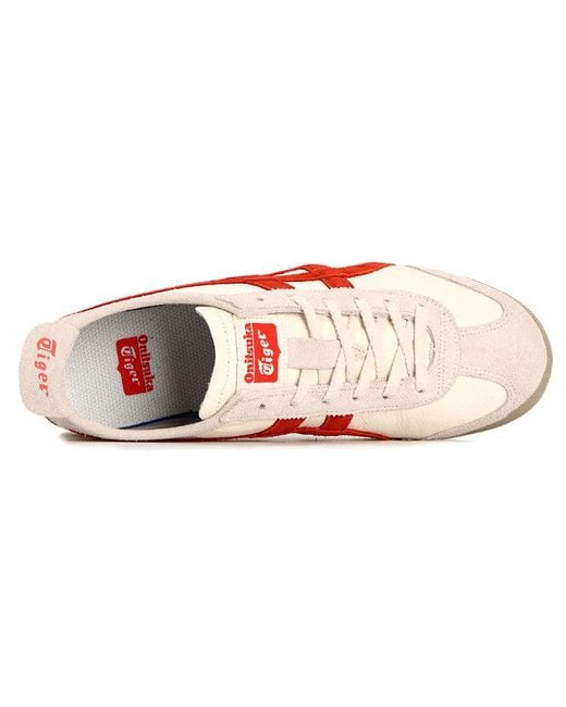 Onitsuka Tiger Mexico 66 Vin Beige in Red for Men | Lyst
