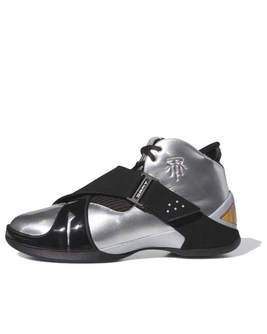 Adidas Black T Mac 5 Basketball Shoes 'Platinum' for men