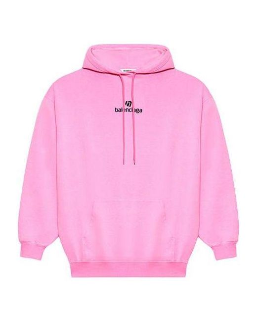Balenciaga Pink (Wmns) Sponsor Hoodie