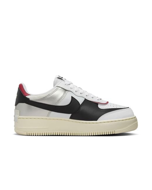 Nike White (Wmns) Air Force 1 Shadow