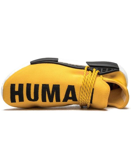 Adidas Yellow X Pharrell Nmd Hu for men