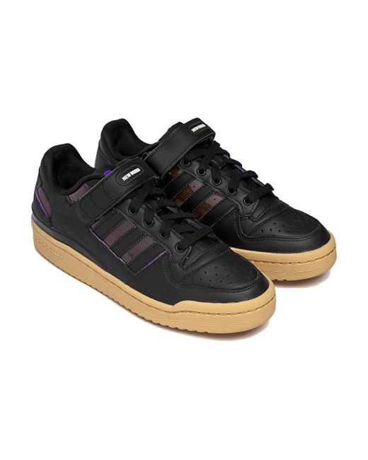 Adidas Black Originals X Sivasdescalzo Forum Low 'Cool Kids Club' for men