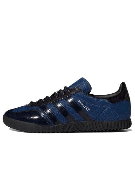 Adidas Blue X Blondey Mccoy Gazelle Indoor 'Mineral' for men