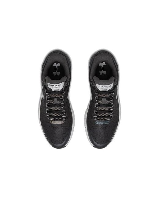Under Armour Black Charged Rogue Storm Running Shoes for men
