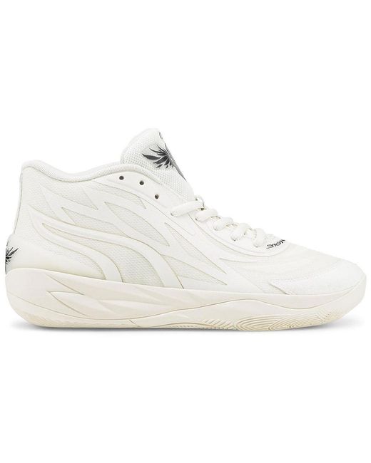 PUMA White Mb.02 Lamelo Ball 'Whispers' for men