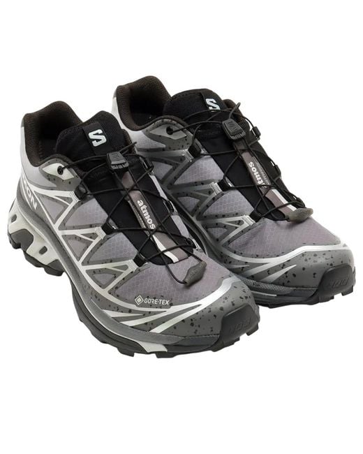 靴 SALOMON XT6 GTX ATMOS 25.5 Salomon X Atmos Xt-6 Gore-Tex 'Concrete Jungle' in Grey for Men