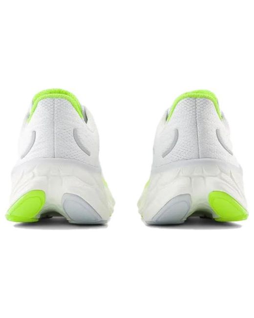 New Balance White Fresh Foam X More V4 'Quartz Brick' for men