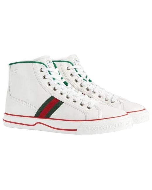 Gucci Tennis 1977 High in White for Men | Lyst