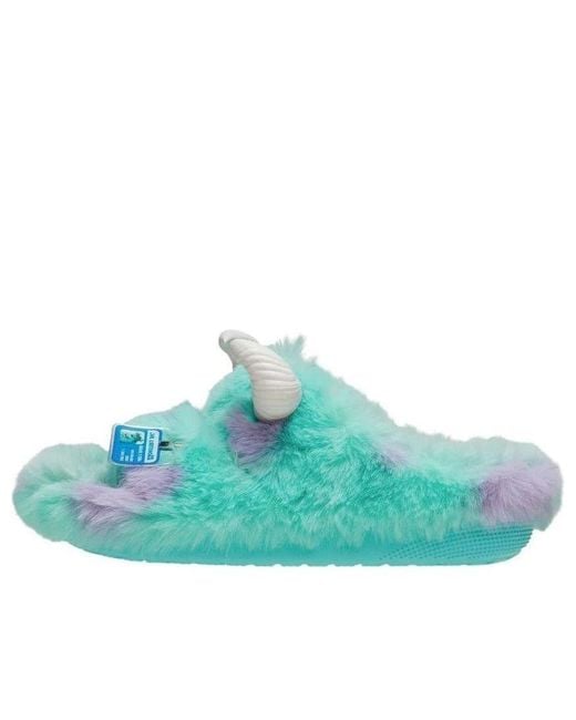 CROCSTM Blue X Monsters Inc. Classic Cozzzy Sandals 'Sulley' for men