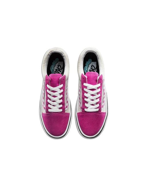 Vans Pink Comfycush Old Skool 'Sidestripe Carmine Rose' for men