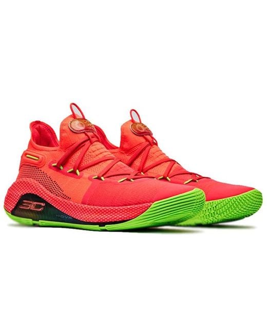 Under Armour Red Curry 6 'Roaracle' for men