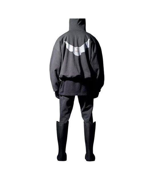 Yeezy Gap Blue Engineered By Balenciaga Ss22 Dove Hoodie 'Dark' for men