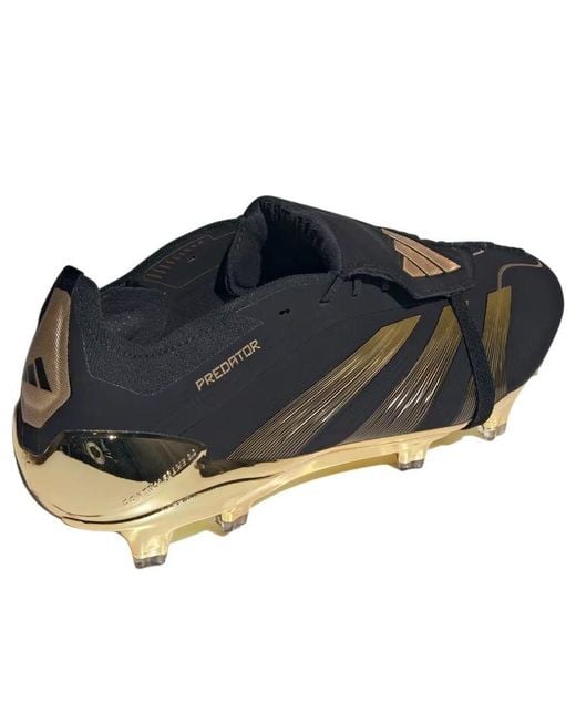 Adidas Black Predator Elite Bellingham Fg Metallic' for men