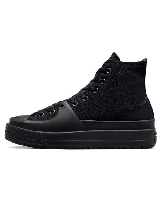 Converse Black Chuck Taylor All Star Construct High Top