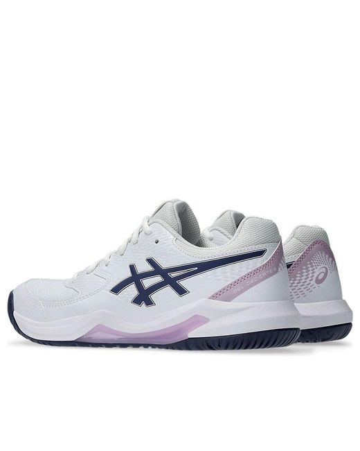 Asics White (Wmns) Gel-Dedicate 8 Fog'