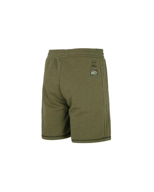 Adidas Green Neo Shorts for men